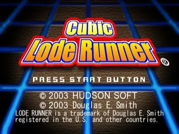 Hudson Selection Vol. 1 - Cubic Lode Runner (Japan) screen shot title